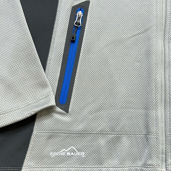 EDDIE BAUER EB245 WOMEN’S SPORT HOODED FULL ZIP FLEECE JACKET NWT SZ L - Picture 3 of 9